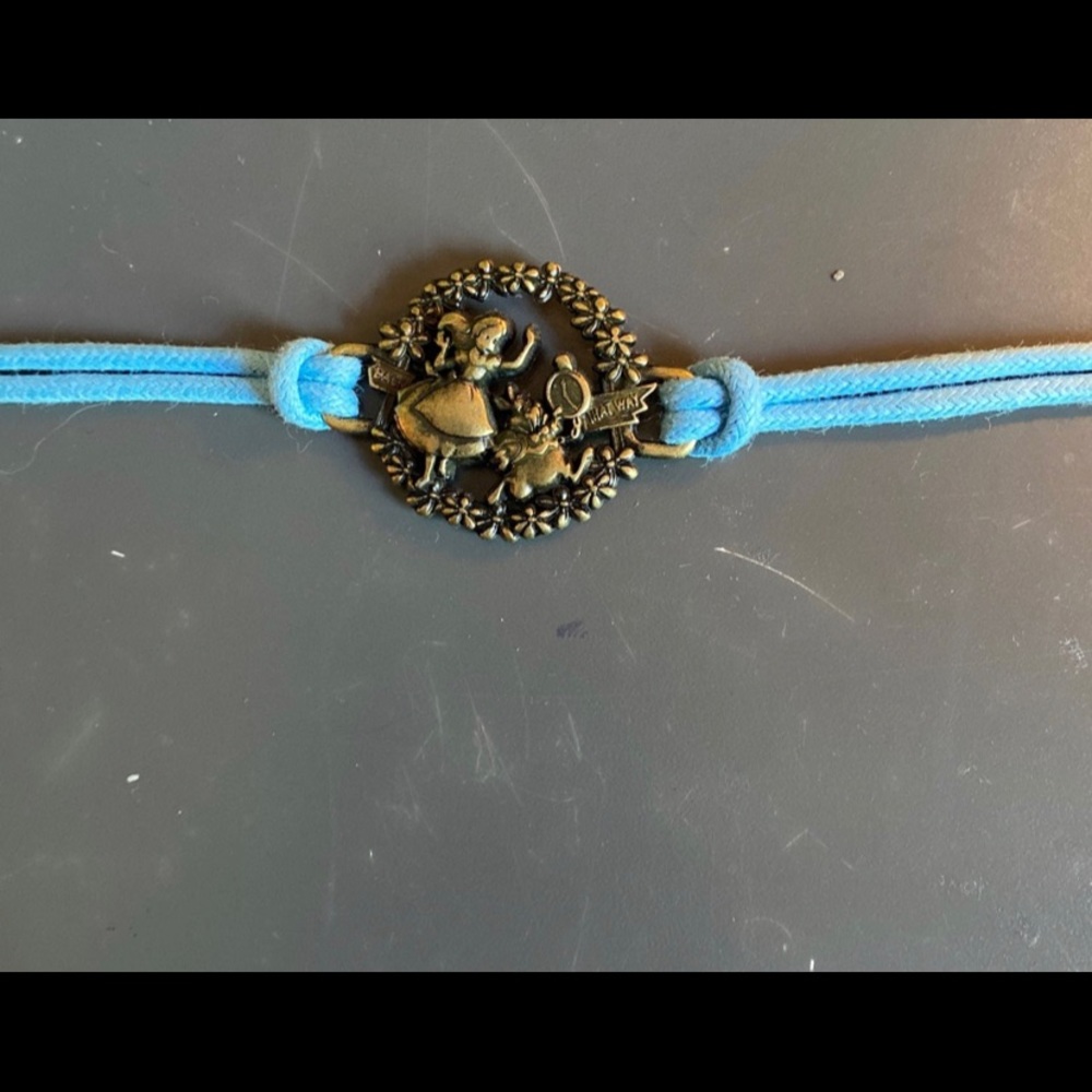 Disney Gold and Blue Bracelet